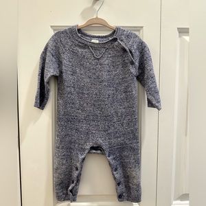 Blue Baby Gap Sweater One-pice outfit. Size 6-12mo.